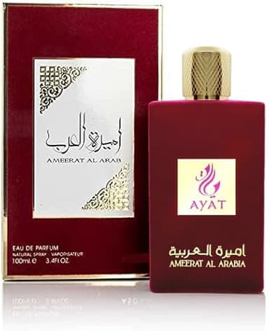 Perfume Ameerat Al Arab Princess of Arabia Eau de Parfum Woman Oud Oriental Musk Halal 100 ml