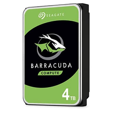 Seagate BarraCuda Pro, 14TB, Disco duro interno de alto rendimiento, HDD, 3,5", SATA 6 GB/s, 7200 RPM, caché de 256 MB para PC y portátil, 2 años servicios Rescue (ST14000DM001)