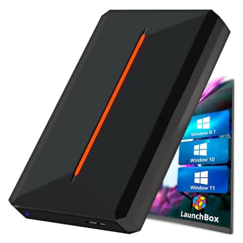 Consola de juegos retro con disco duro HDD 500 GB y 3762 juegos preinstalados, 14 emuladores, consola de emuladores HDD con sistemas de juegos LBOX, consola de videojuegos para PC windows - SVP Game