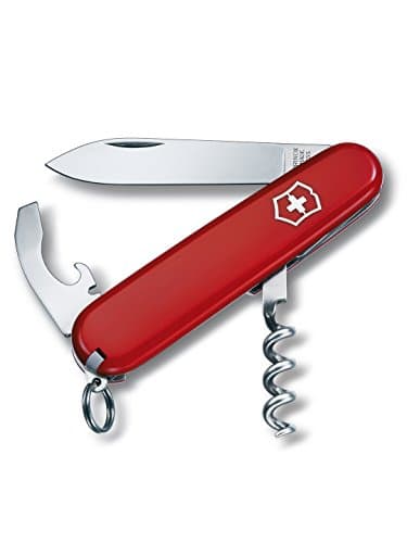 Victorinox, Waiter, Navaja Multiuso Suiza, Cuchillo bolsillo, Regalo, 9 Funciones, Hoja grande, Destapador