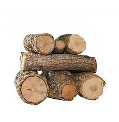 Mugar - Leña de Encina para Chimenea | Troncos 30-40CM | Durabilidad y Poder Calorífico | Lista para Usar | Apta para Barbacoas y Estufas, Marrón, Palet 200 kgs, Madera de Roble