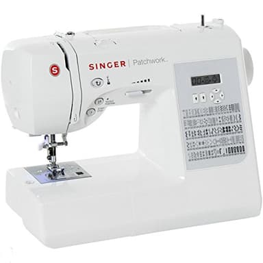 Singer Patchwork 7285Q - Máquina electrónica dedicada al Quilt, Color Blanco