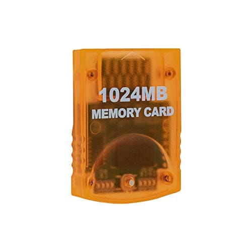 Mcbazel Tarjeta de Memoria de Almacenamiento para Juegos de 1024 MB para Consola Wii/Gamecube GC