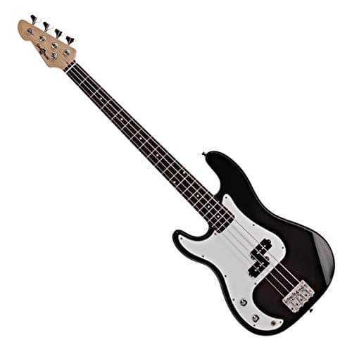 LA Bajo Zurdo Gear4music, Negro