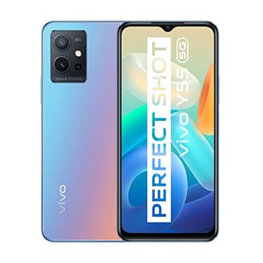 VIVO Y55 Móvil 5G, Smartphone con 4 + 128 GB, Telefonos Móviles, 6,58 Pulgadas LCD, Cámara Principal de 50 MP, 5000 mAh, Dual SIM Android Smartphone