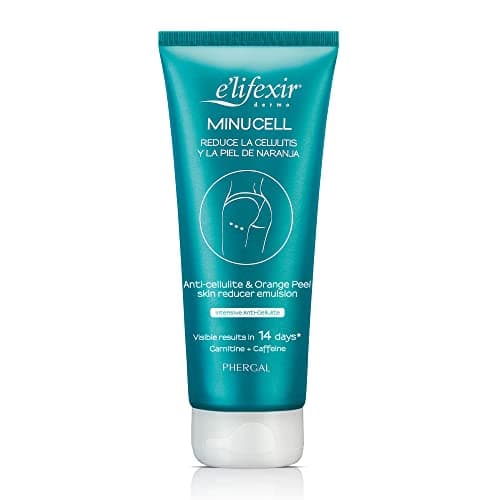 Elifexir Minucell - Crema Anticelulítica | Tensa y Remodela el Contorno Corporal | Reduce Celulitis y Piel de Naranja | Hidratante + Reafirmante. 200ml