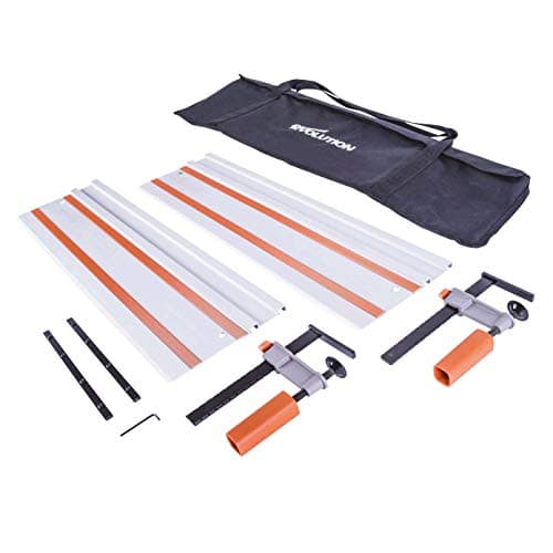 Evolution Power Tools ST1400 - Guía De Sierra Circular, 1400 mm, Compatible con las sierras circulares con guía R185CCSX y R185CCSX+ Evolution