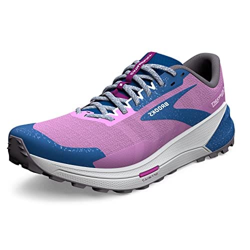Brooks Catamount 2, Zapatillas Mujer, Morado/Azul (Violet Navy Oyster), 39 EU