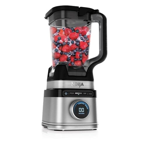 Ninja Detect Power Pro Batidora de vaso (1200W), con jarra de 2 L (capacidad máxima de 1900 ml), potente batidora para preparar smoothies, picar verduras y mezclar bebidas congeladas, negro, TB201EU