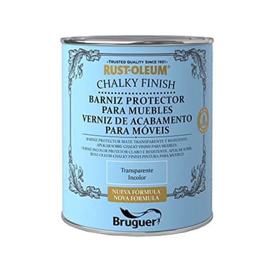 Rust-Oleum Bruguer Barniz para muebles Mate Transparente 750 ml
