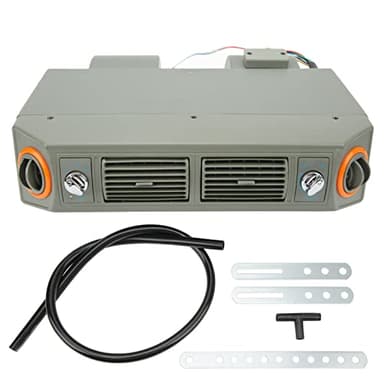 Conjunto de Acondicionador de Aire, Ajuste de Temperatura de 3 Velocidades bajo el Tablero AC para Coches Camiones RVs Campers (12V)