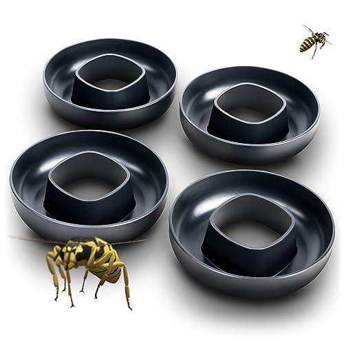 GARDIGO® 4 Unidades I Compartimento de Aceites Aromáticos Anti Avispas I Repelente para las Avispas I Kit para el Ventilador Anti Moscas de Gardigo | Antimoscas, Antiavispas y Antimosquitos | Compleme