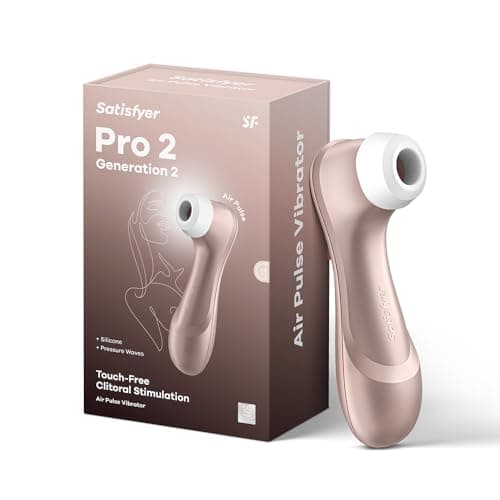 Satisfyer Pro 2 Vibrador Consolador | Estimulación Clitorial Silenciosa y Potente | Regalo de Juguete Sexual para Mujer | Juguete Sexual Erótico Extremo | Vibrador de Ondas de Presión con Vibraciones