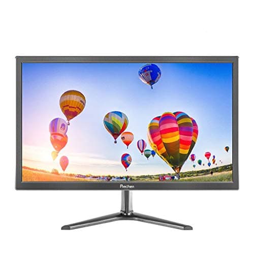 Prechen Monitor PC, 19 Pulgadas Gaming Monitor 1440x900 con Interfaz HDMI y VGA, Brillo 250 CD/m², Monitor 60 Hz con Altavoces Integrados, para PS3 / PS4 / Xbox/PC