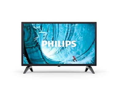 Philips 24PHS6019 Smart HD LED - Pantalla de 24 Pulgadas con Plataforma Titan OS, Pixel Plus y Sonido Dolby Audio, Funciona con Alexa y con el Asistente de Voz de Google - Bisel Negro Mate