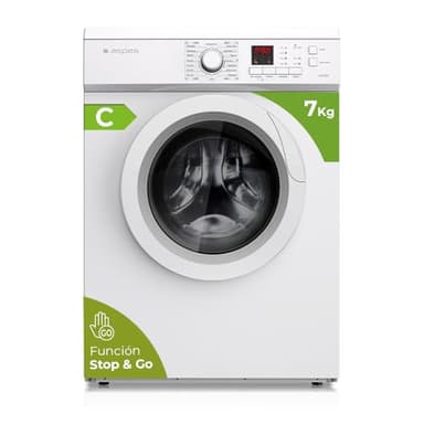 Aspes Secadora de Evacuación 7Kg Carga Frontal Blanco ASE700C. 2000W, 16 Programas, Función Antiarrugas, Función Antiarrugas, Display LED manual, Eficiencia Energética Clase C