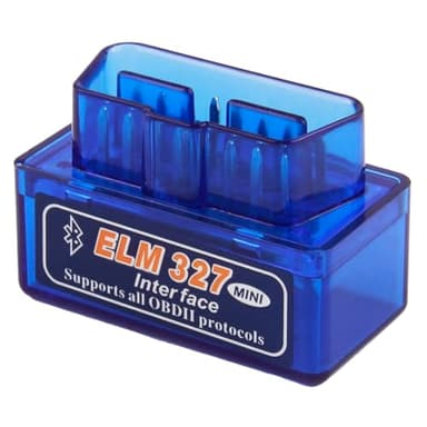 SELURK Mini Escáner OBD2 ELM327 Bluetooth para Diagnóstico de Vehículos - Lector de Códigos de Error y Fallos para Coche Multimarca, Compatible con iOS, Android y Windows
