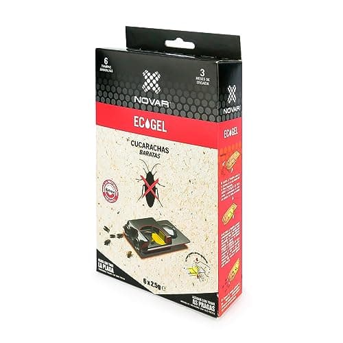 ECOGEL Trampa Cucarachas | Trampa con Insecticida | Máxima atracción | Gran Poder aniquilador | Protección hasta 6 Meses (ECOGEL Trampa Cucarachas) (ECOGEL) (4023)