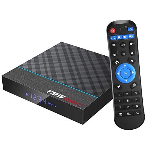 TUREWELL Android TV Box, Android 9.0 TV Box Amlogic S905X3 Quad-Core Cortex-A55 4GB RAM 32GB ROM Android Box with 8K BT4.0 2.4G/5.0GHz Dual-Band WiFi