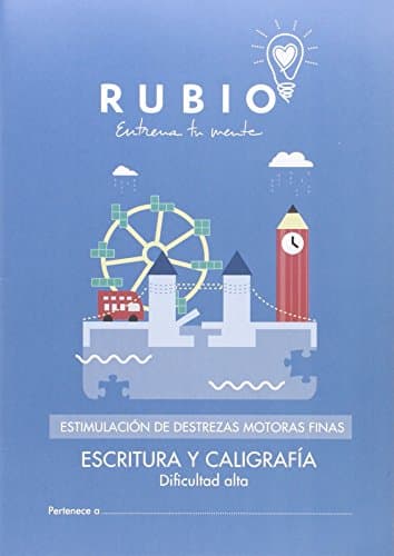 Estimulación de destrezas motoras finas: escritura y caligrafía (dificultad alta)