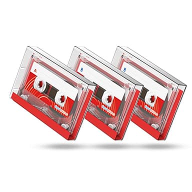 DIGITNOW! Cintas de Casete en Blanco Audio casetes de Música de 60 min (3 Paquete)