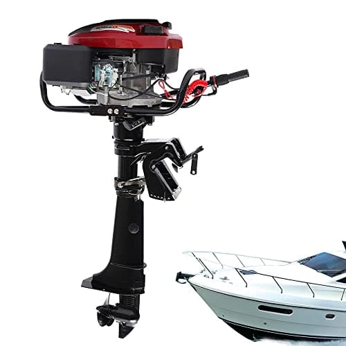 Motor fueraborda de 2/4 tiempos, 3,6/6 CV, motor fueraborda, motor de gasolina, motor fueraborda para gasolina, barco de pesca (motor fueraborda de 4 tiempos 4hp)