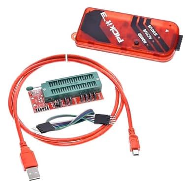 PICkit3 PIC Kit 3programador Depurador Binghe PICkit3 Emulador PICkit3 Descargador para desarrollar programas, depurar y desarrollar Software y Hardware de PC