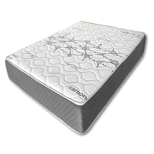 DESCANSIN - Colchón Viscoelástico Anti-Stress | Colchón Firmeza Muy Alta para Dolores Espalda | Colchón Premium 30cm Cama Alta | Colchón Cama Matrimonial o Individual | Fabricado en España (105x190)