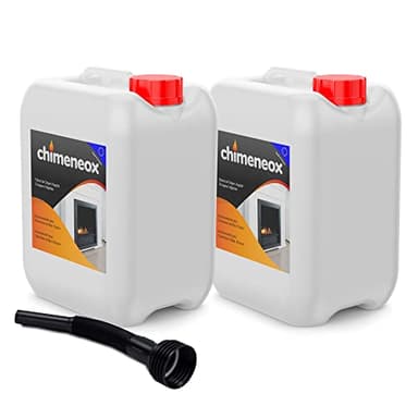 2 x 5L Bioetanol 96% para chimeneas de Chimeneox