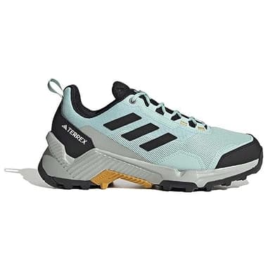 adidas Eastrail 2.0 Hiking Shoes, Zapatos de Senderismo Mujer, Aqua/Wonder Silver/preloved Yellow, 38 EU