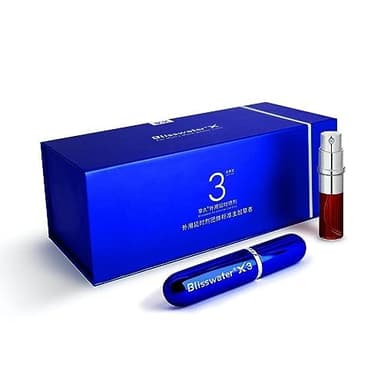Blisswater 3 Spray De Retraso Para Mejor Tiempo Para Hombres,Placer Natural,Conservar La Experiencia Original,6 ML