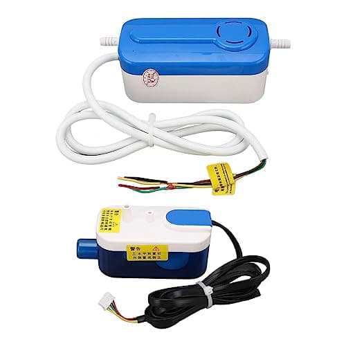 Bomba de Condensado HVAC, Bomba Silenciosa de Eliminación de Drenaje de Condensación Automática Mini Dividida, Bomba de Condensado Automática para HVAC, Aire Acondicionado,