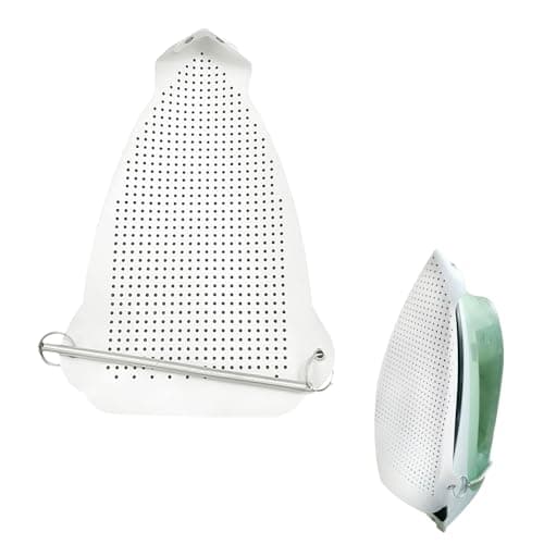 JTMKYO 1 placa de protección térmica, protección para planchado, accesorios de planchado de vapor, lámina protectora de tela, funda para zapatos de plancha, protección para la suela de la plancha