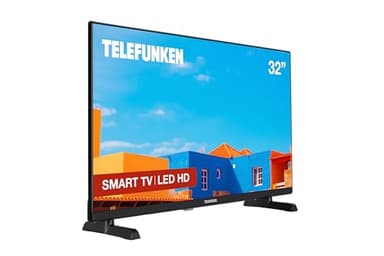 Telefunken 32DTHV725 2025 32'' - Smart TV HD HDR, Diseño sin Marcos, Dolby Audio