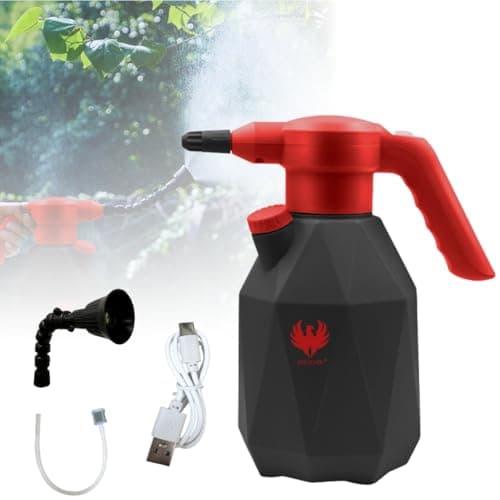 PHOENIX - Pulverizador Eléctrico Easy Sprayer 2L | Pulverizador Agua con Batería Recargable y Autonomía de 3H | Pulverizador Plantes de ABS/HDPE | Ligero y Duradero