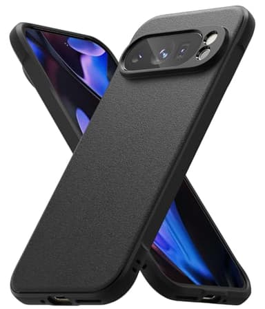 Ringke Onyx Compatible con Funda Google Pixel 9 Pro XL, No Deja Huellas y No Resbala, Tacto Agradable Buen Agarre Carcasa Antihuellas y Antideslizante - Black