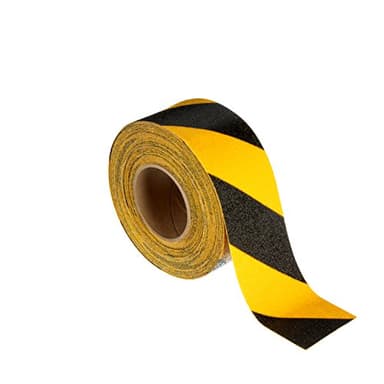 Safety-Walk 3M - Cinta antideslizante para uso general 613, rayas negras/amarillas