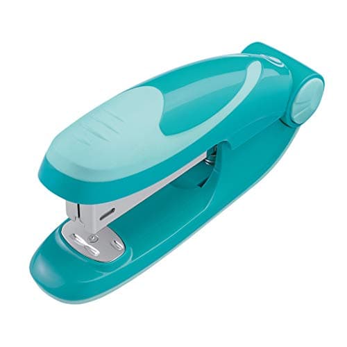 Herlitz 50025435 No. 24/6 - Grapadora ergonómica (tamaño pequeño, 1 unidad), color turquesa