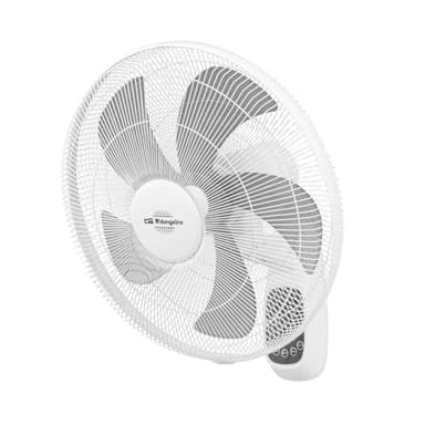 Orbegozo Ventilador de pared WF 0248, potencia 60W, diámetro 45cm, 3 velocidades.