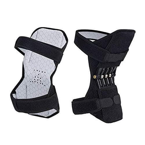 HIMM - Rodillera de apoyo para rodilla, accesorio deportivo para piernas, reduce el dolor, resorte, fuerza elástica para sentadillas, escalada, correr, entrenar