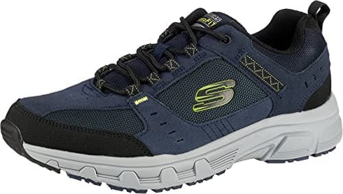 Skechers Oak Canyon, Zapatillas Hombre, Navy Black, 42 EU