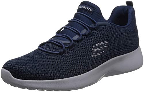 Skechers Dynamight Hombre Scarpe Sportive, Navy Blue, 44 EU