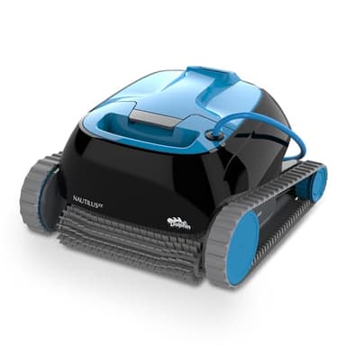 Dolphin Nautilus CC Robot limpiafondos automático para Piscinas enterradas y Desmontables de 10m - Limpieza Fondo y Paredes - Ahorro de energía