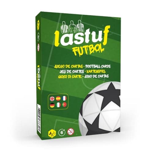 LASTUF Juego de Futbol Niños - Juego de Cartas Familiar De Mesa - Regalo Niña Niño - Muy Divertido y Entretenido - Portable de Viaje - para 6 7 8 9 10 11 12 años