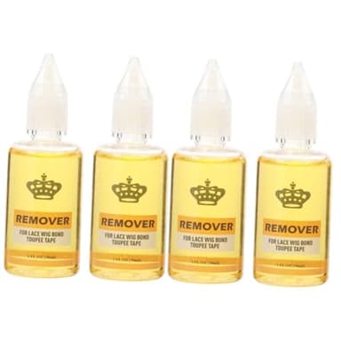 minkissy 2 Piezas 2 Removedor de pegamento para extensiones de cabello removedor de pelo removedor de pegamento de encaje peluca removedor de pegamento 30ml removedor de cinta para peluquín