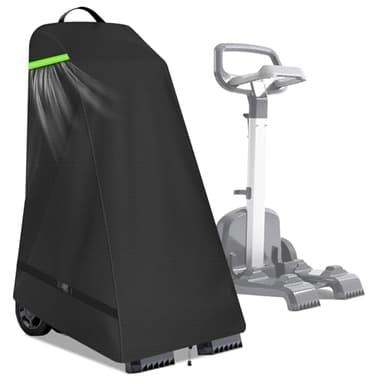 Cubierta para robot limpiador de piscinas, cubiertas para limpiador de piscinas, cubierta protectora a prueba de polvo para robot limpiador de piscinas, impermeable, 66 x 56 x 107 cm (Schwarz)