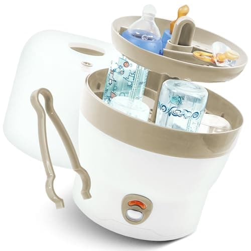 Hartig + Helling 98923 - Esterilizador de biberón, color blanco
