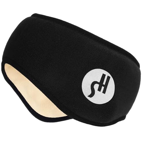 Uonlytech dormir orejeras cubierta de orejera diademas para hombres máscara de dormir orejeras para hombres calentadores de orejas para mujer adulto venda con tapones