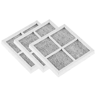 KIMISS LG Pure N Fresh Filter LG Pure N Fresh Filter UK Carbón Activado + Abs 3 Piezas Reemplazo del Filtro de Aire para LG Lt120F Elite 469918 Refrigerador Congelador