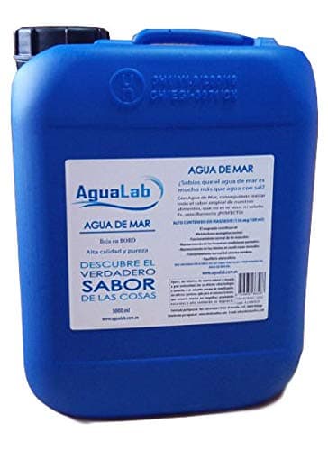 Agua de mar 5000 ml envase alimentario